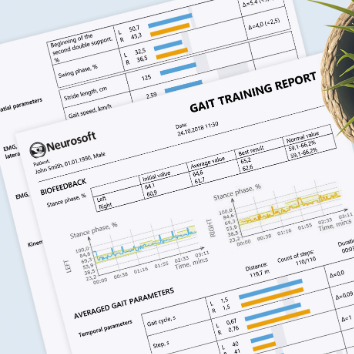 Gait training report
