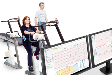 System for Cardiac Rehabilitation with ECG Control