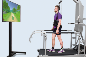 Gait Assessment and Training System with Biofeedback