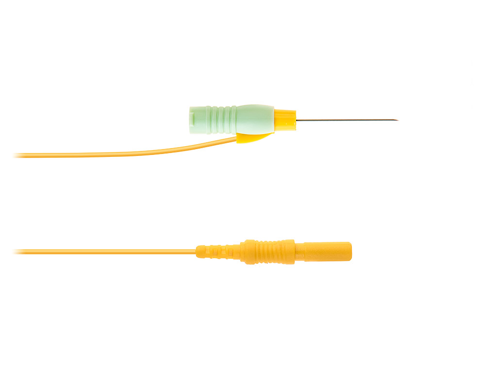 Disposable hypodermic EMG needle electrode ''L2575''