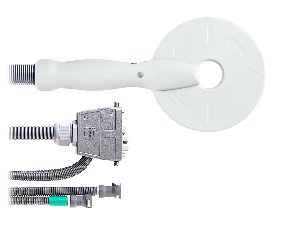 Cuộn coil tròn lớn làm mát RC-02-150-C, 150 mm