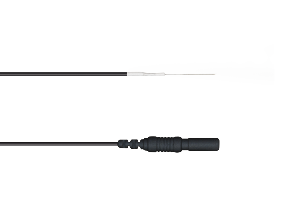 Subdermal needle electrode: 13mm needle length, 0.40mm needle diameter, 200cm cable