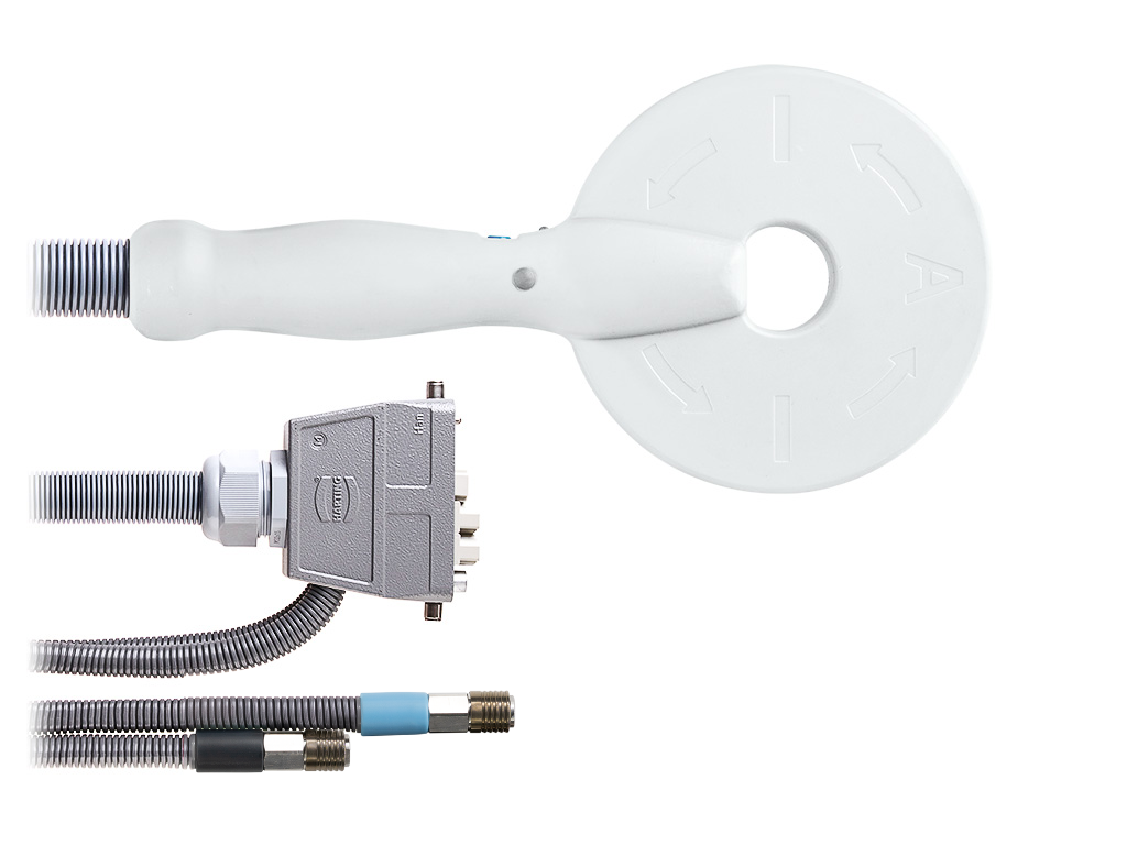 Индуктор кольцевой охлаждаемый ИК-02-150-О, 150 мм