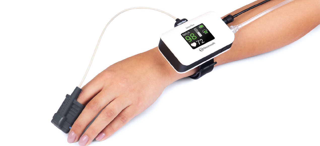 Snorlex Home Sleep Apnea Testing Device (Type III and Type IV)